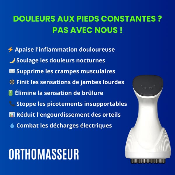 OrthoMasseur™ Thérapie 4-en-1