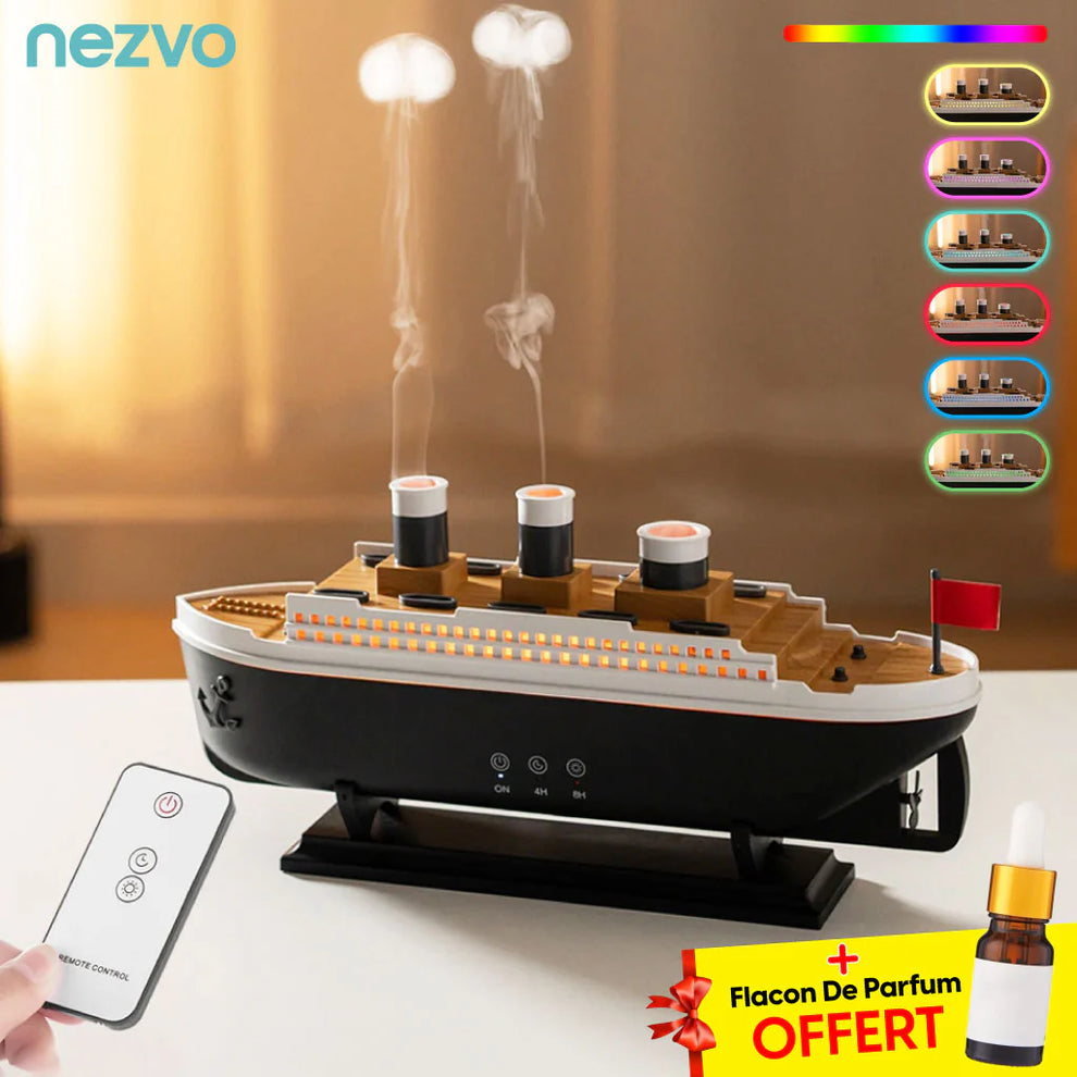 Humidificateur Titanic™ - Humidificateur et Diffuseur d’Huiles Essentielles