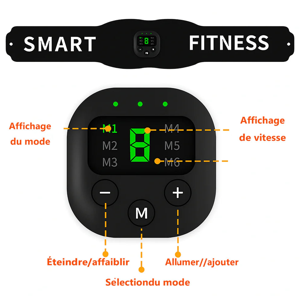 Smart Fitness™ – Brûlez les Graisses & Renforcez vos Abdominaux Sans Effort