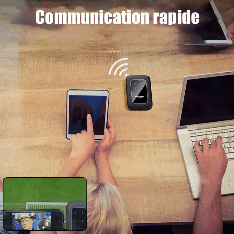 Wifi Portable Sans Fils 4G/ 5G Avec Battery 2100 M-Ah