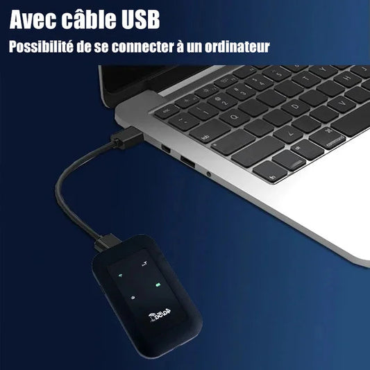 Wifi Portable Sans Fils 4G/ 5G Avec Battery 2100 M-Ah
