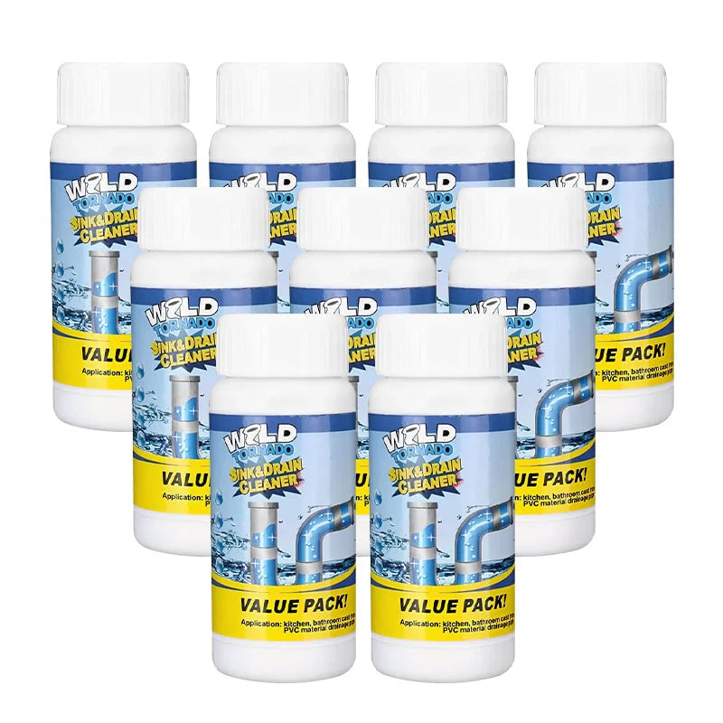 Déboucheur Nettoyant Puissant pour Éviers et Canalisations