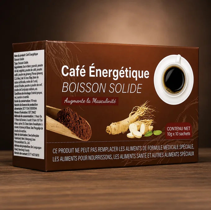 Café Naturel Premium – Énergie & Vitalité Masculine