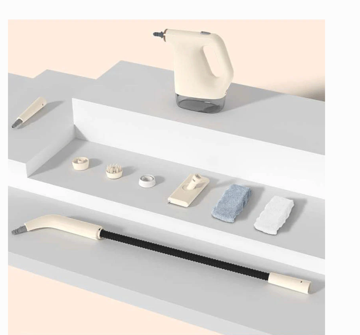 2500W Nettoyeur à Vapeur à Haute Température Pressurisée Portatif