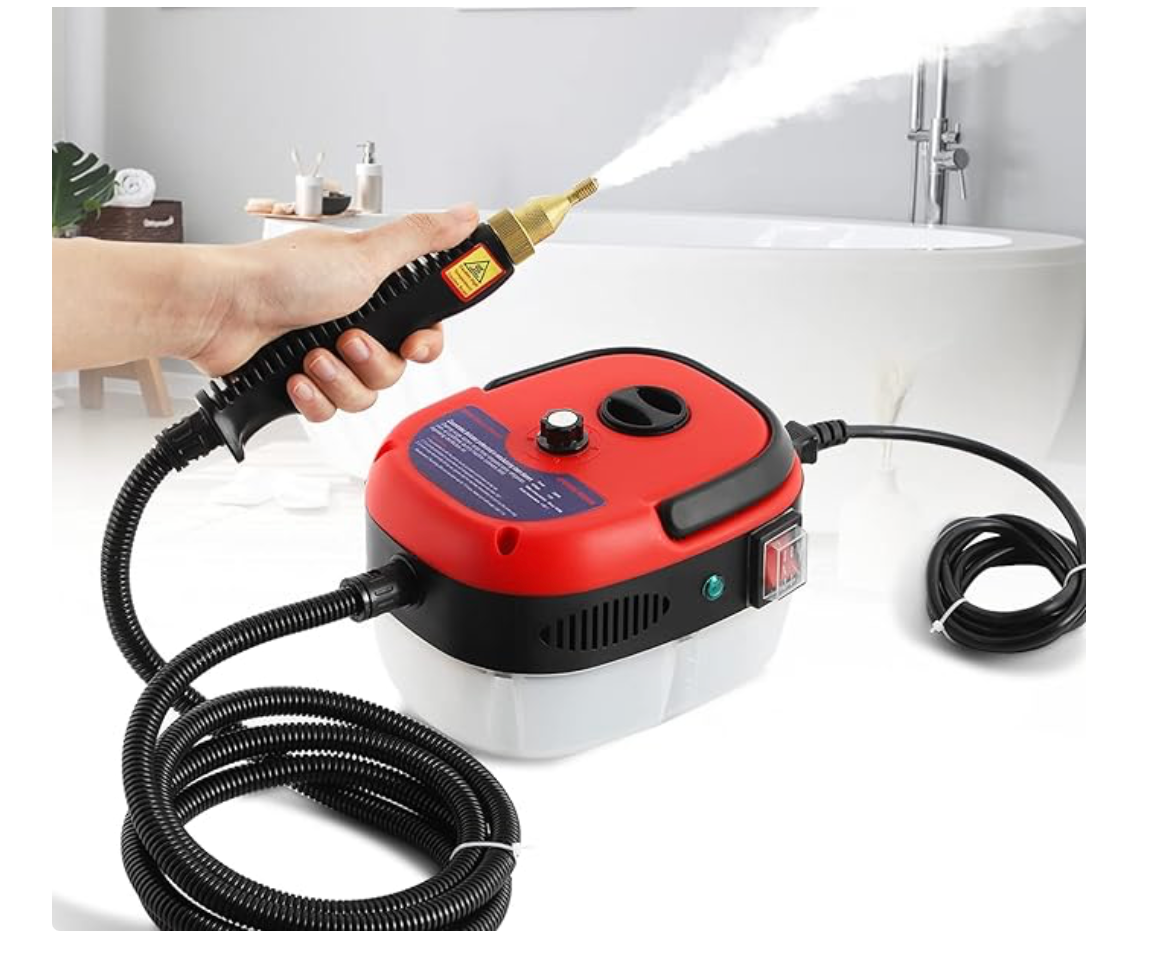 2500W Nettoyeur à Vapeur à Haute Température Pressurisée Portatif