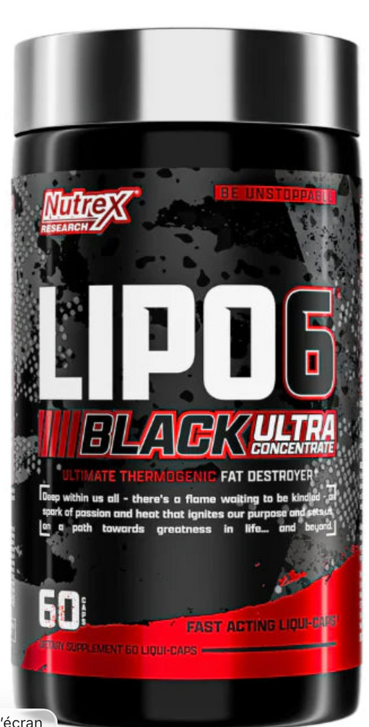 Lipo-6 Black UC Le brûleur de graisse thermogénique ultime