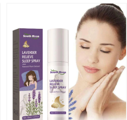 Spray d'oreiller relaxant à la lavande