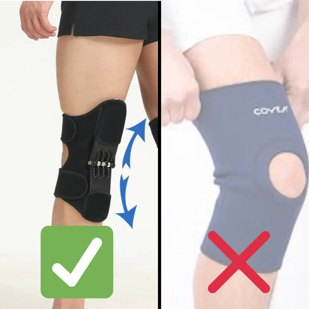 Genouillère à Ressort Anti-Gravité – Soulage la Douleur et Protège Vos Genoux
