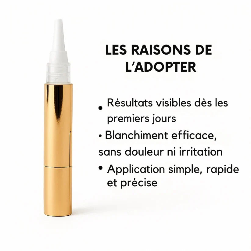 Stylo Blanchissant Dentaire – Résultats Visibles Partout