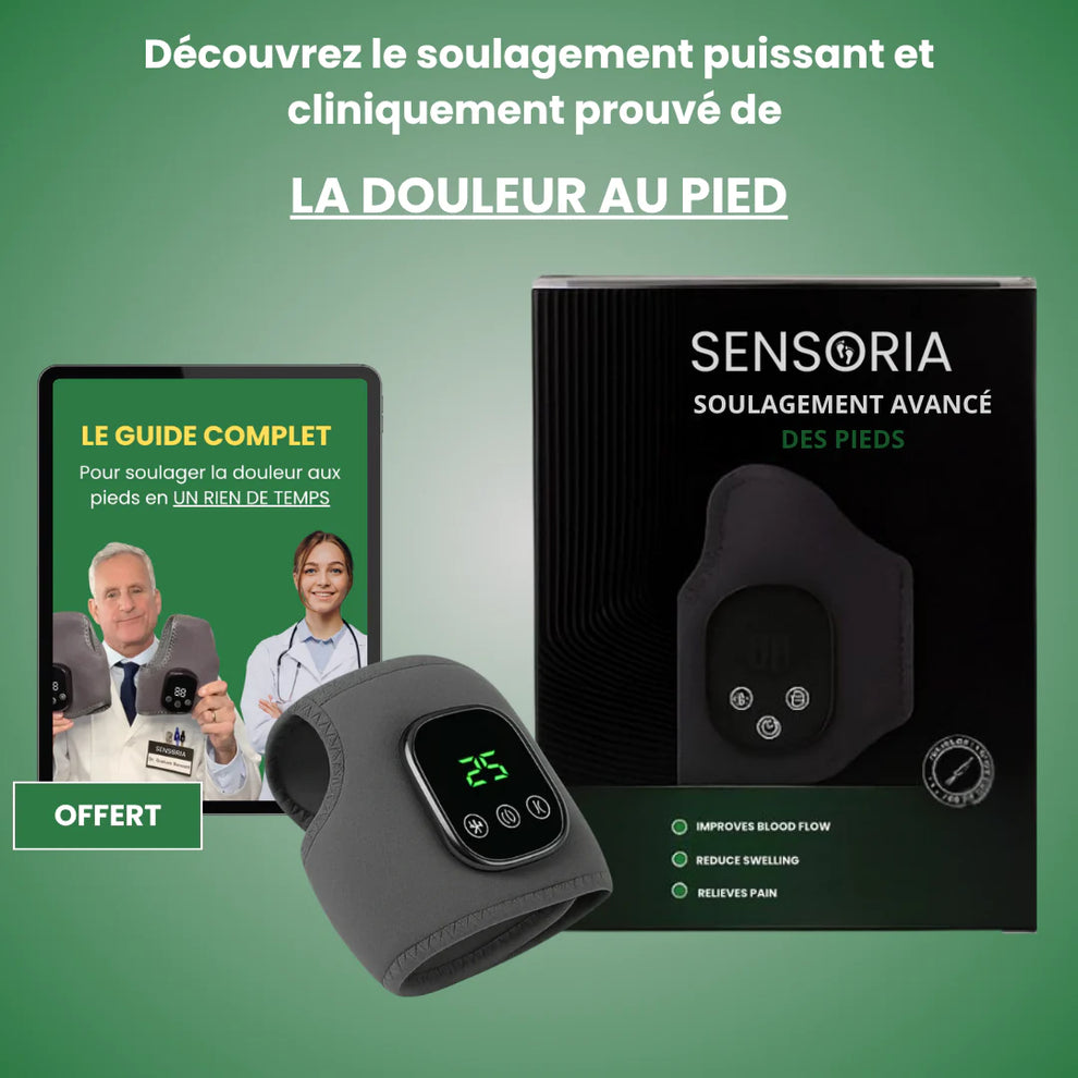 Chaussette de Massage Chauffante 3-en-1