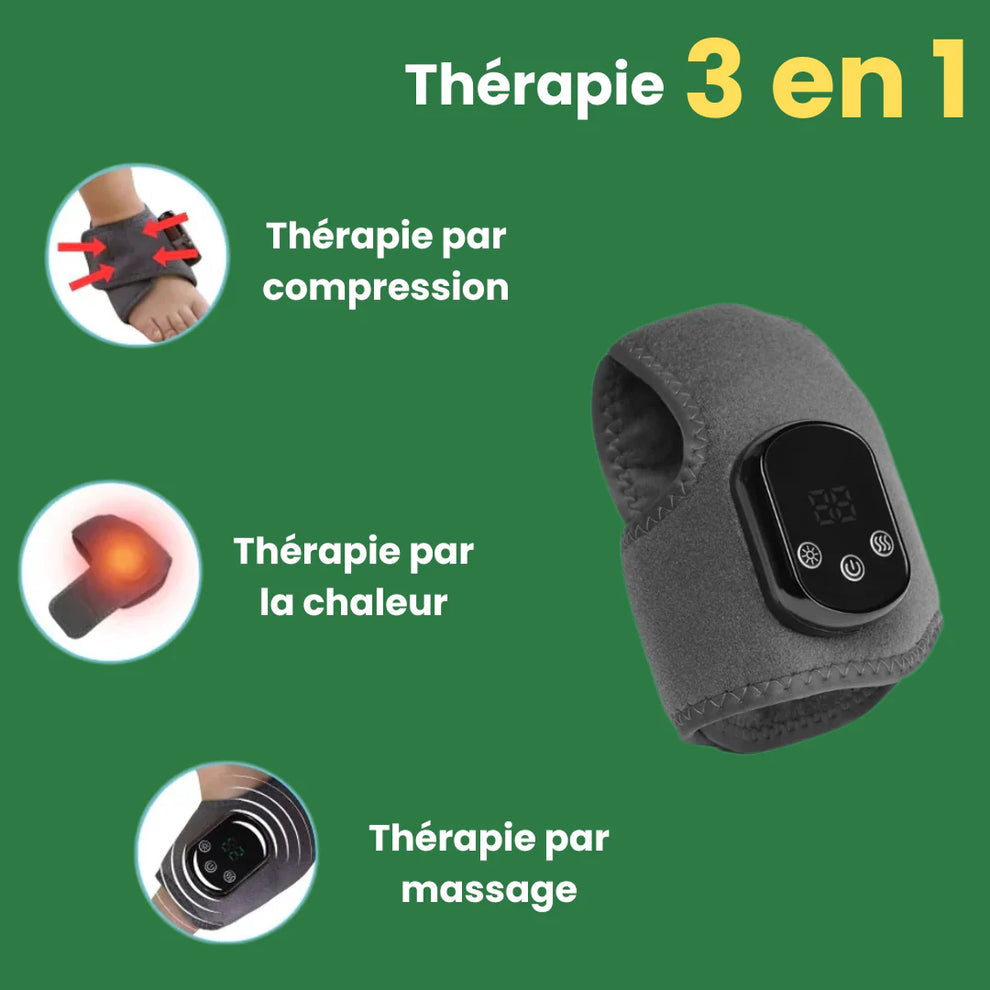 Chaussette de Massage Chauffante 3-en-1