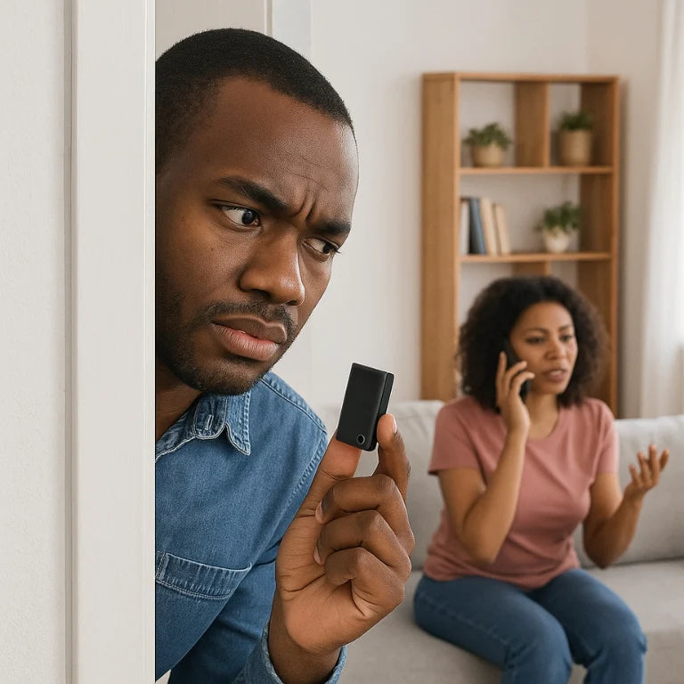 Mini Enregistreur Vocal Numérique 8GB – Discret et Puissant