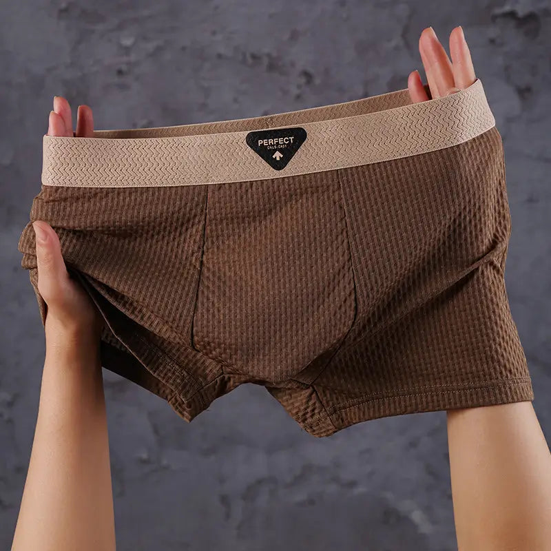 Pefect : Boxer en fibre de bambou , un confort redéfini tout au long de la journée