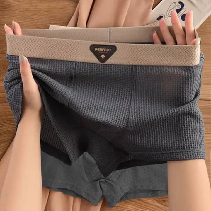 Pefect : Boxer en fibre de bambou , un confort redéfini tout au long de la journée
