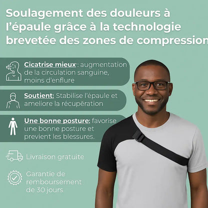 Support d'Épaule Ajustable - Dites Adieu aux Douleurs d’Épaule