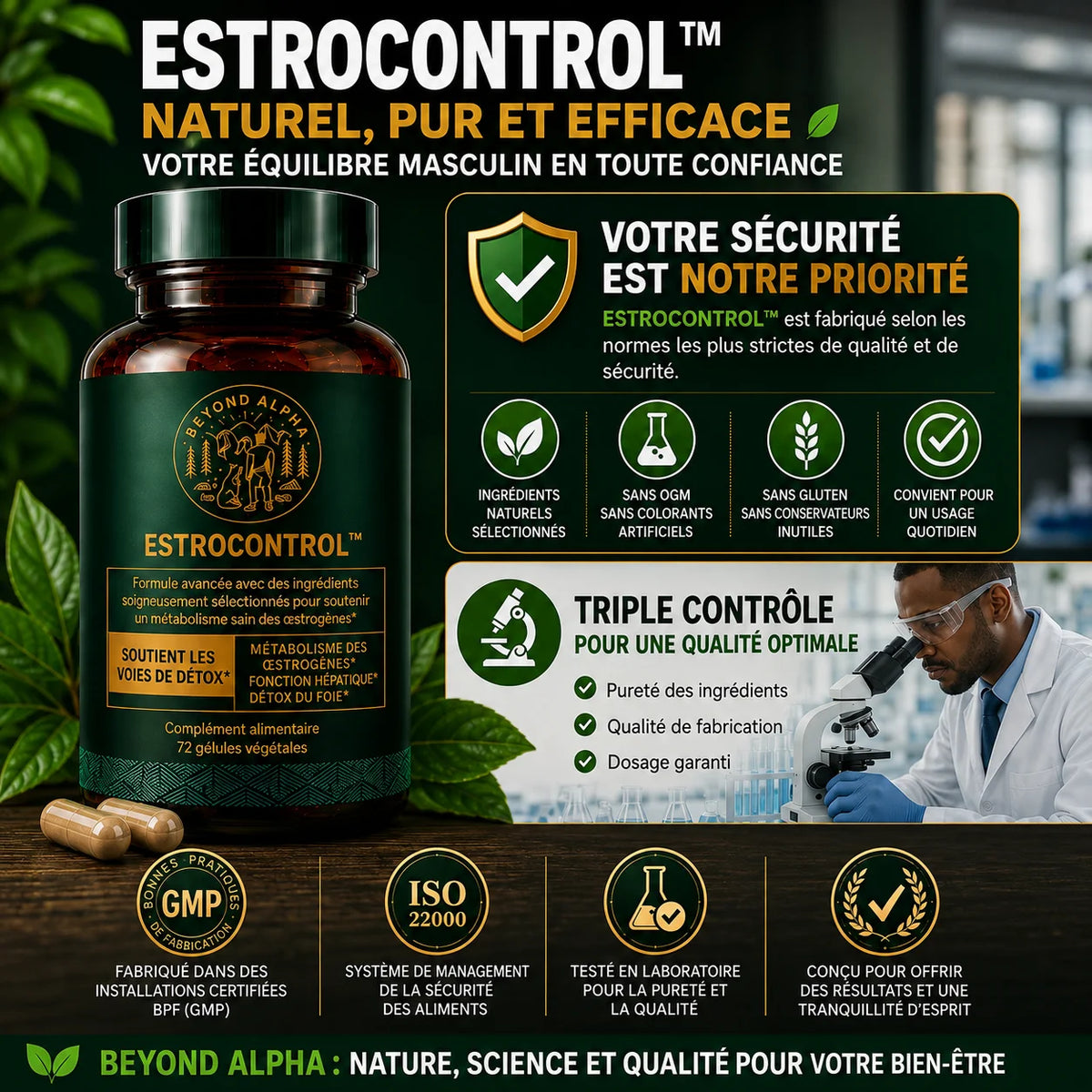 EstroControl™ – Vitalité & Silhouette Masculine