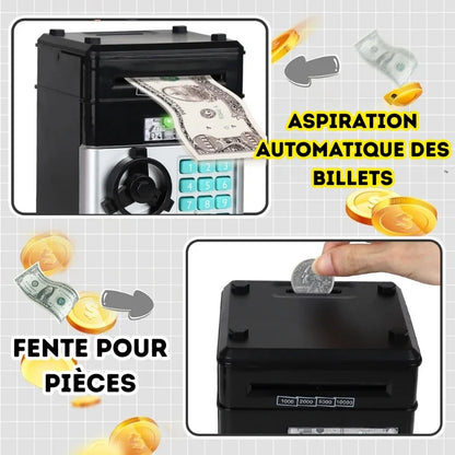 Tirelire Électronique Avec Mot De Passe