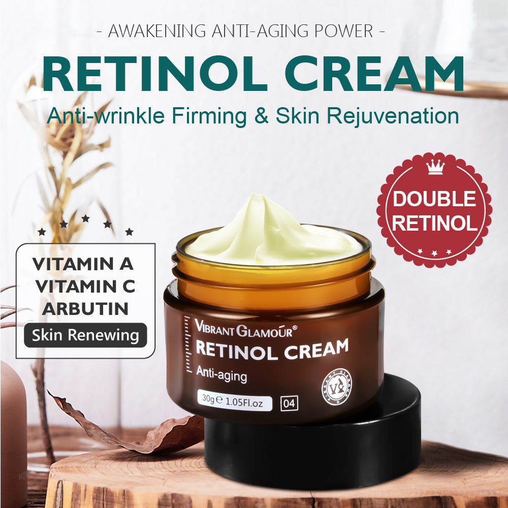 Crème Révolutionnaire Rétinol : Révélez une Peau Éclatante et Jeune