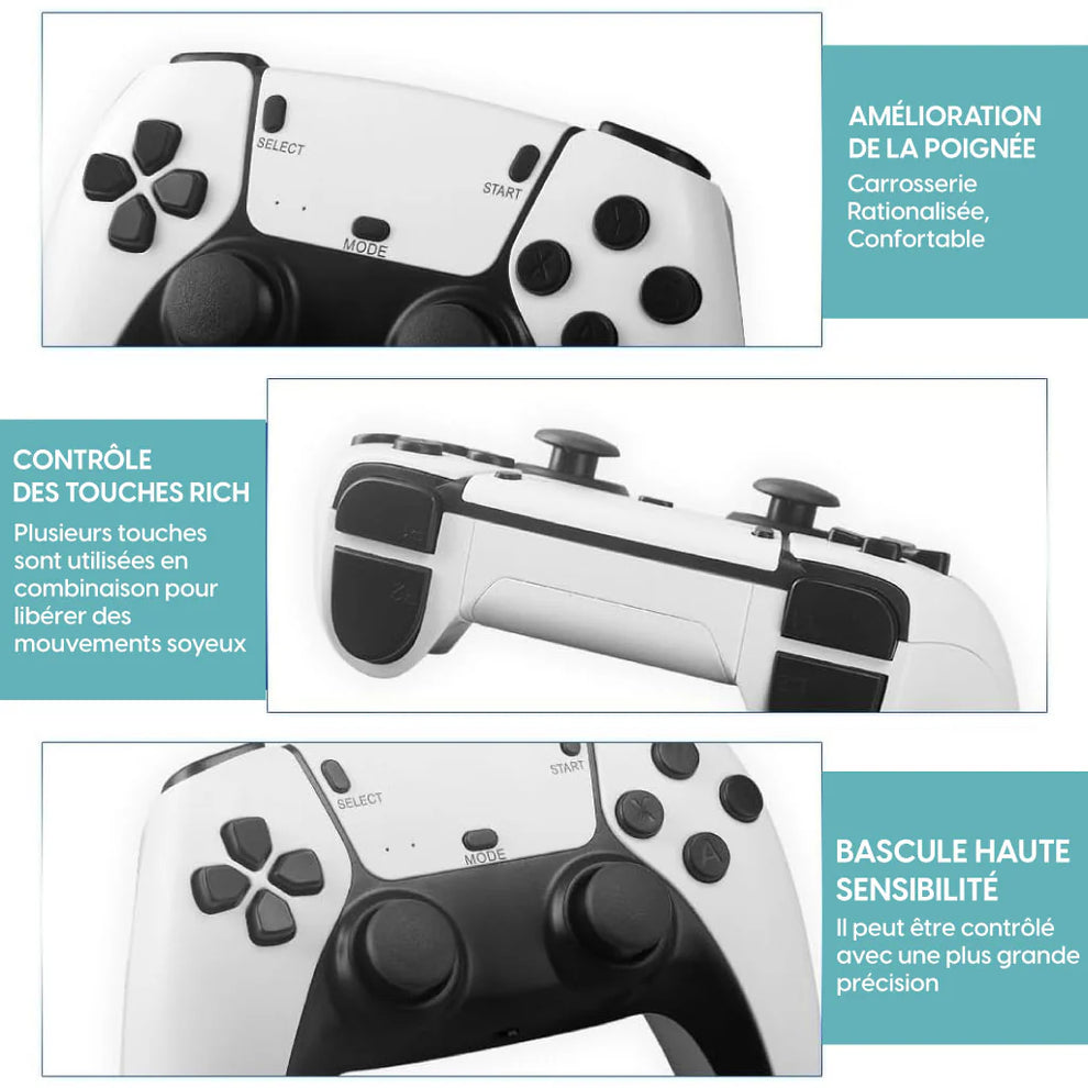 Console Retro Game 4K HDMI avec 20 000 Jeux + 2 Manettes Sans Fil