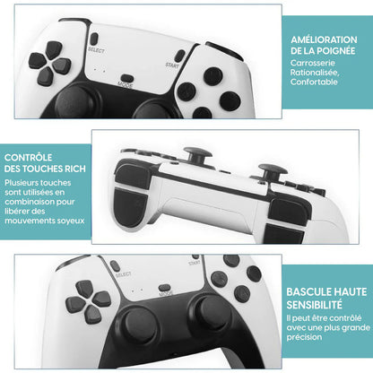 Console Retro Game 4K HDMI avec 20 000 Jeux + 2 Manettes Sans Fil