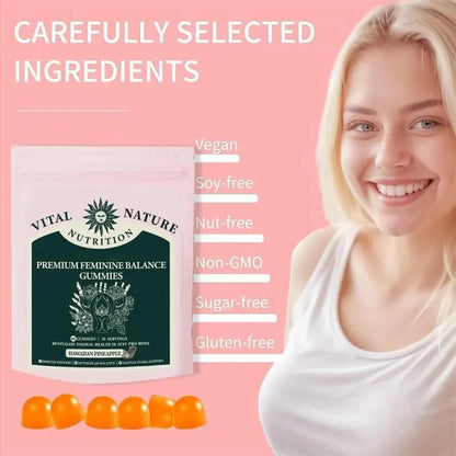 Gummies d'équilibre féminines de qualité supérieure