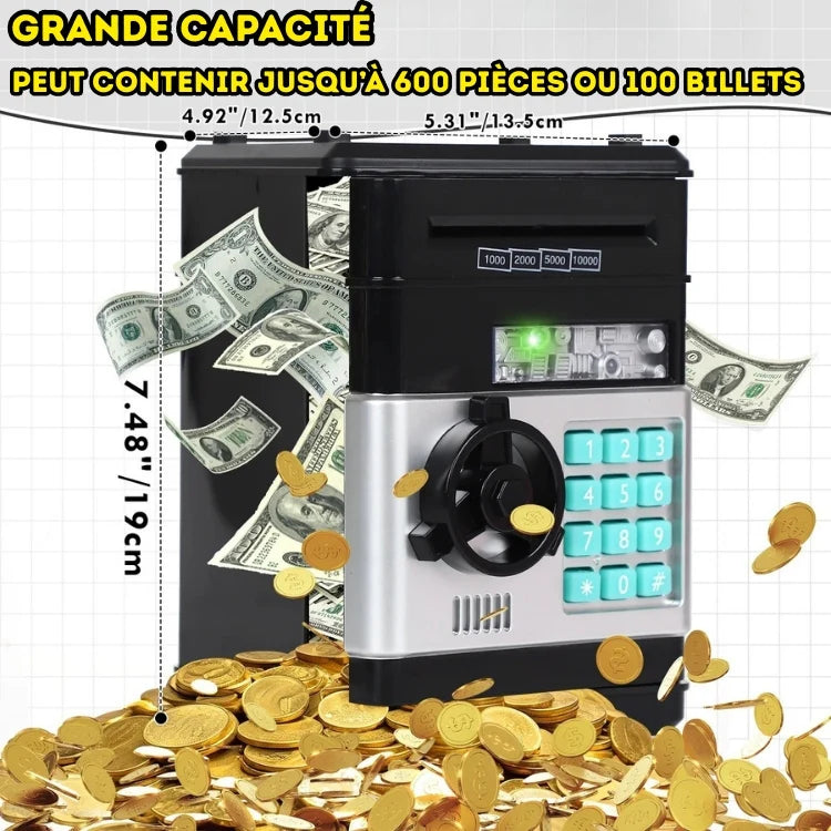Tirelire Électronique Avec Mot De Passe
