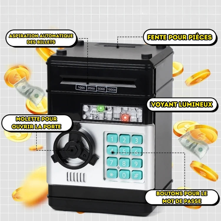 Tirelire Électronique Avec Mot De Passe