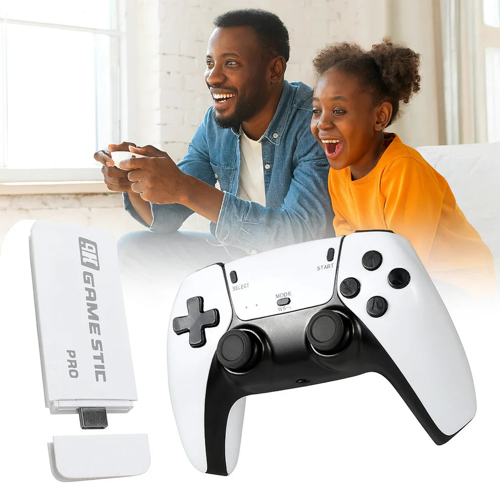 Console Retro Game 4K HDMI avec 20 000 Jeux + 2 Manettes Sans Fil