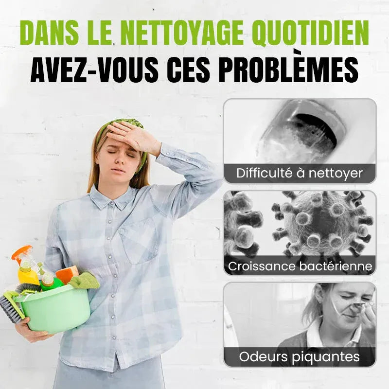 300ML Spray de Nettoyage Multi-usages à l'Acide Oxalique pour Éliminer les Taches Chad
