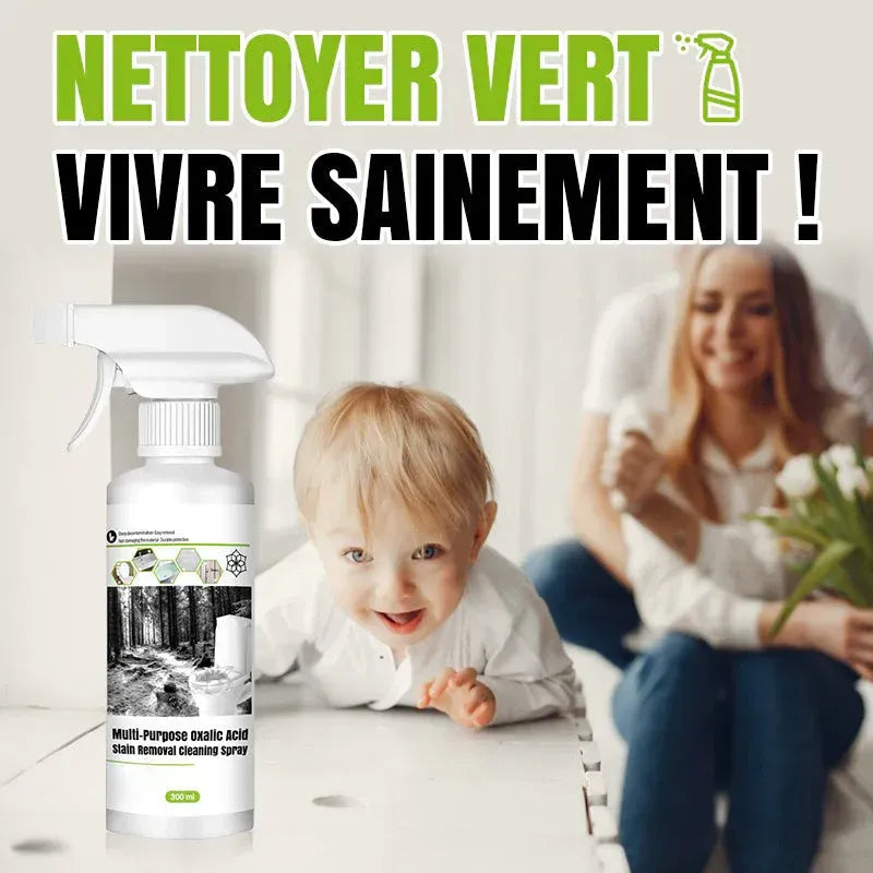 300ML Spray de Nettoyage Multi-usages à l'Acide Oxalique pour Éliminer les Taches Chad