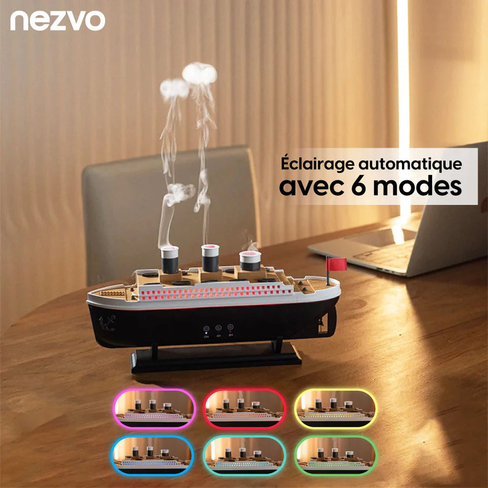 Humidificateur Titanic™ - Humidificateur et Diffuseur d’Huiles Essentielles