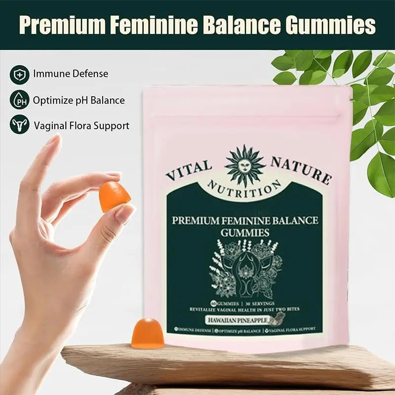Gummies d'équilibre féminines de qualité supérieure