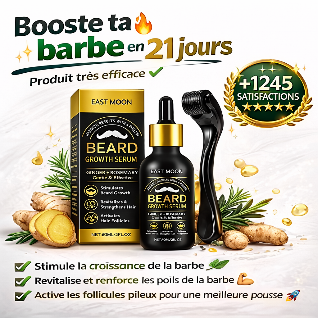 Serum Booste Barbe en ''21 Jours'' (BN)