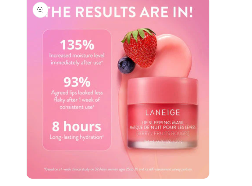 Masque de nuit pour les lèvres