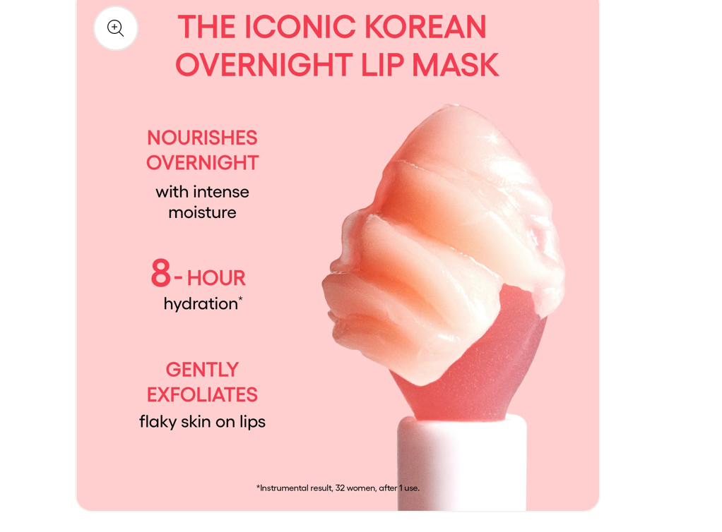 Masque de nuit pour les lèvres