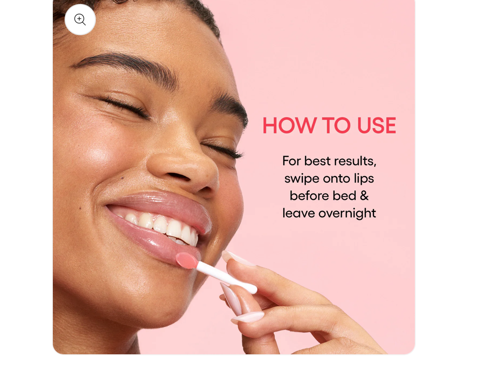 Masque de nuit pour les lèvres