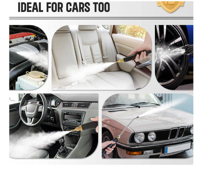 2500W Nettoyeur à Vapeur à Haute Température Pressurisée Portatif