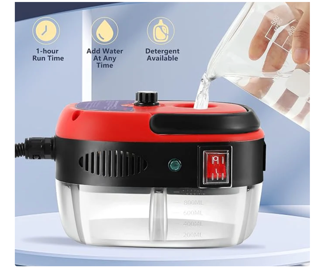 2500W Nettoyeur à Vapeur à Haute Température Pressurisée Portatif