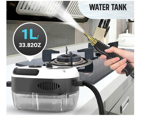 2500W Nettoyeur à Vapeur à Haute Température Pressurisée Portatif