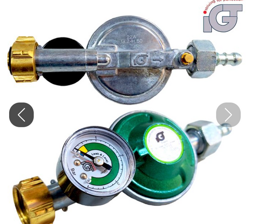 Détendeur de Gaz intelligent avec Manomètre intégré