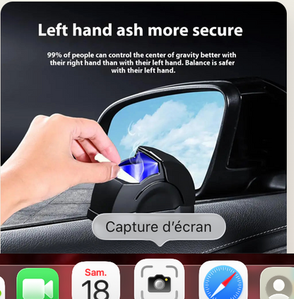 Cendrier de Voiture Universel avec éclairage LED