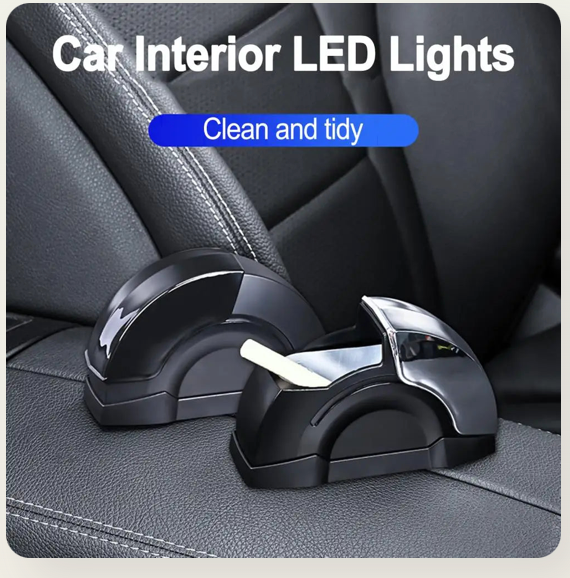 Cendrier de Voiture Universel avec éclairage LED