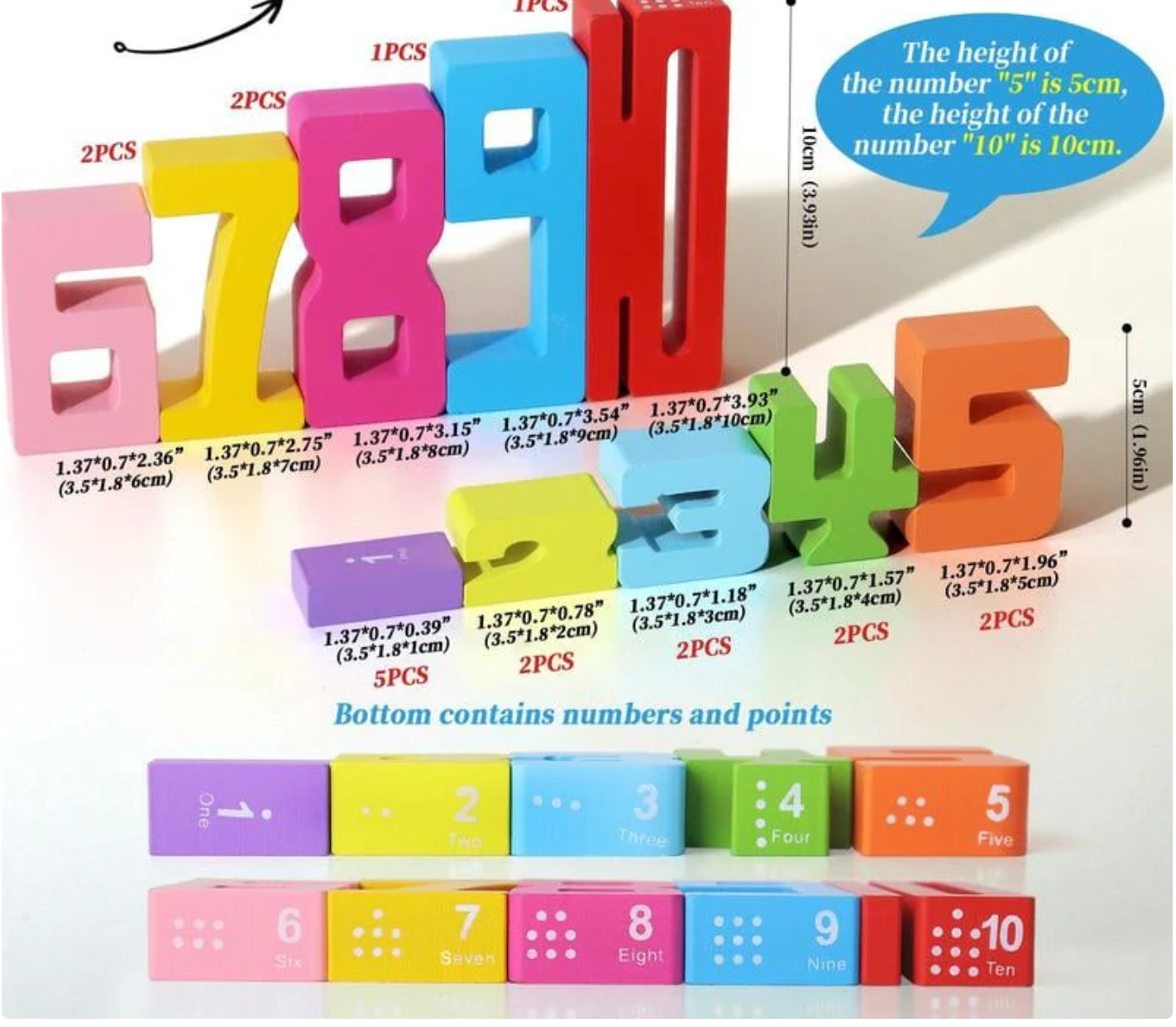 Jeu de Construction en Bois Montessori – Building Blocks™