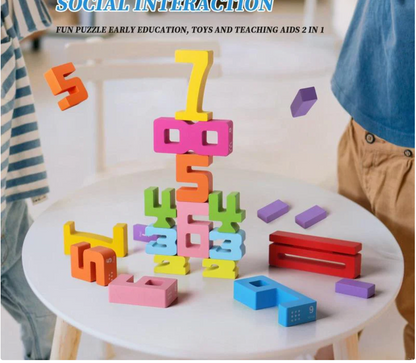 Jeu de Construction en Bois Montessori – Building Blocks™