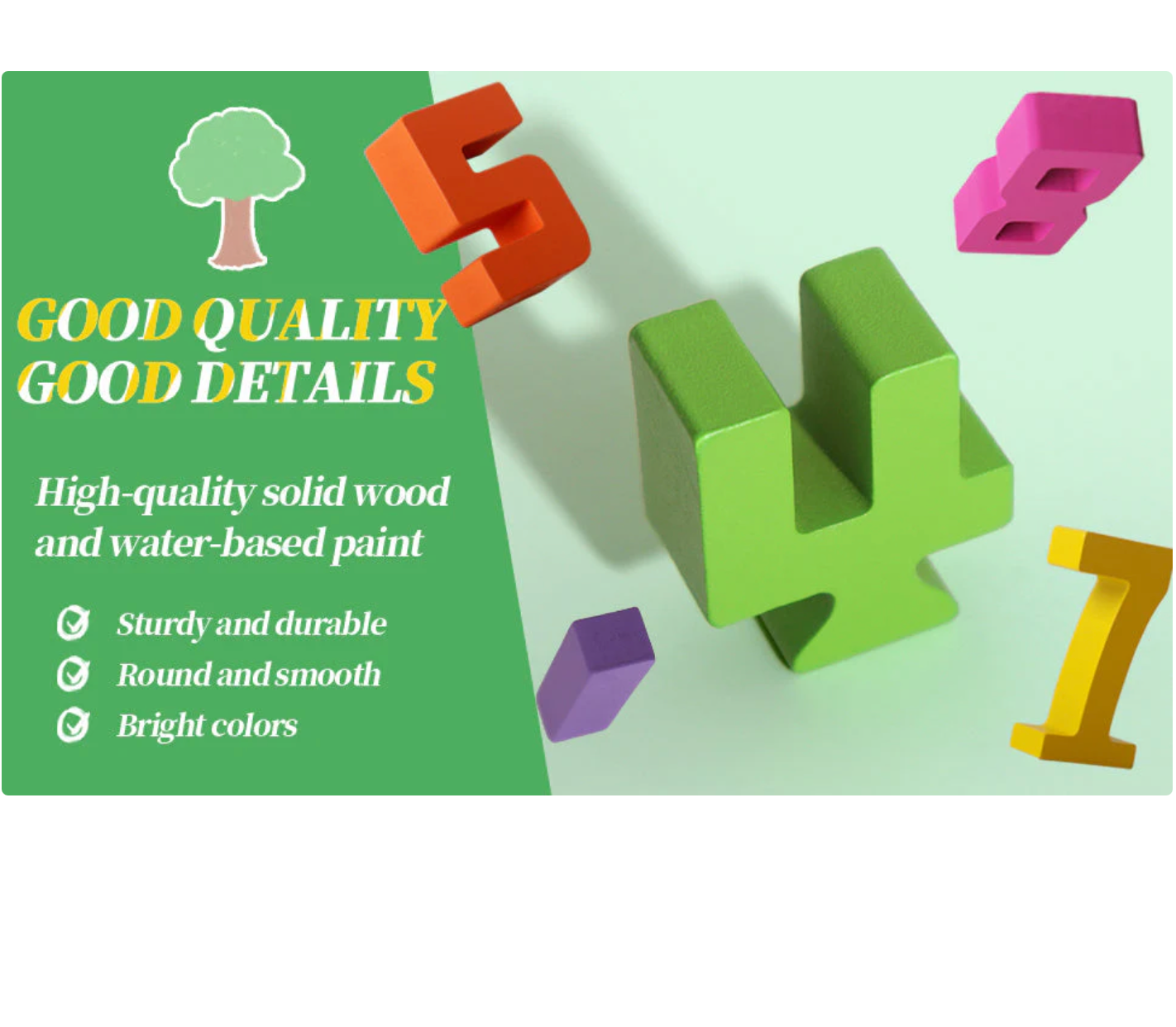 Jeu de Construction en Bois Montessori – Building Blocks™