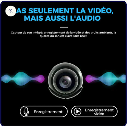 Mini Caméra espion WiFi discrète HD 1080P haute définition
