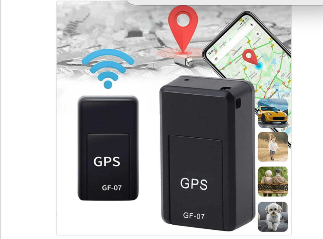 GPS PUISSANT SUIVI MAGNÉTIQUE DU VÉHICULE DE VOITURE ANTI-PERTE
