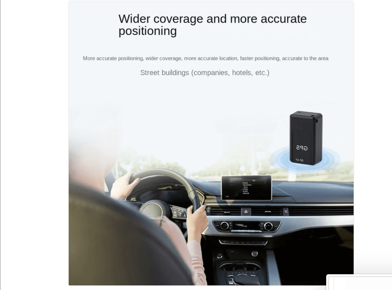 GPS PUISSANT SUIVI MAGNÉTIQUE DU VÉHICULE DE VOITURE ANTI-PERTE
