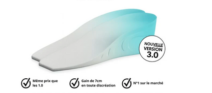 Semelles Orthopédiques Grandissantes FlexStep™