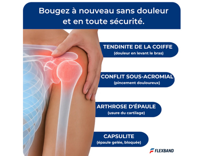FLEX PRO™ Bandes Thérapeutiques Pour Épaules